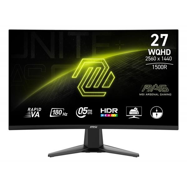 MSI MAG 27CQ6F Monitor PC 68,6 cm [27] 2560 x 1440 Pixel Quad HD LCD Nero (MSI)