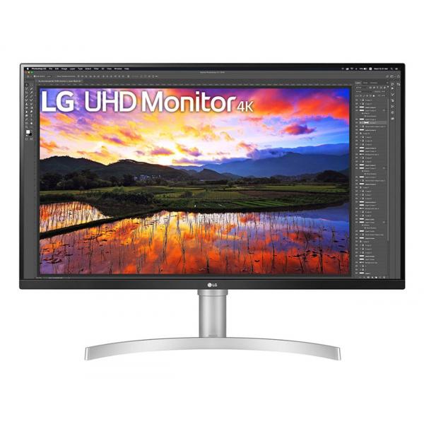 LG 32UN650K-W Monitor PC 81,3 cm [32] 3840 x 2160 Pixel 4K Ultra HD LED Bianco (32IN IPS 3840X2160 16:9 5MS - 1000:1 HDMI/DISPLAYPORT/HEADPHN)