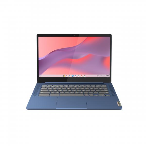 Lenovo IdeaPad Slim 3 Chrome 14M868 MediaTek Kompanio 520 Chromebook 35,6 cm [14] Full HD 4 GB LPDDR4x-SDRAM 128 GB eMMC Wi-Fi 6 [802.11ax] ChromeOS Inglese UK Blu (Lenovo) - Versione UK