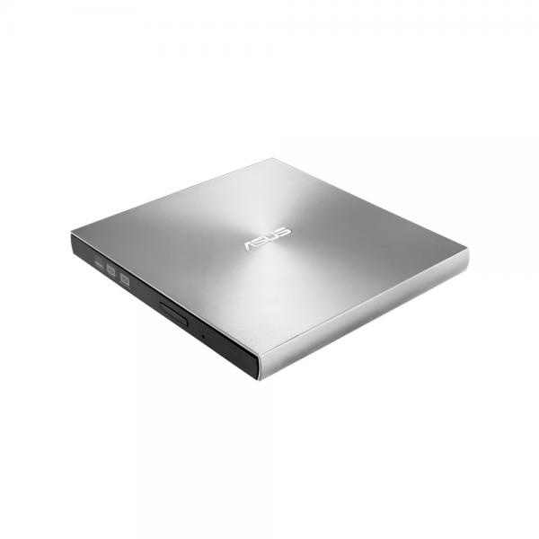 ASUS ZenDrive U9M lettore di disco ottico DVD±RW Argento (ASUS ZenDrive U9M SDRW-08U9M-U - Disk drive - DVD?RW [?R DL] - 8x/8x - USB 2.0 - external - silver - for 15, ROG Strix G15, ROG Zephyrus Duo