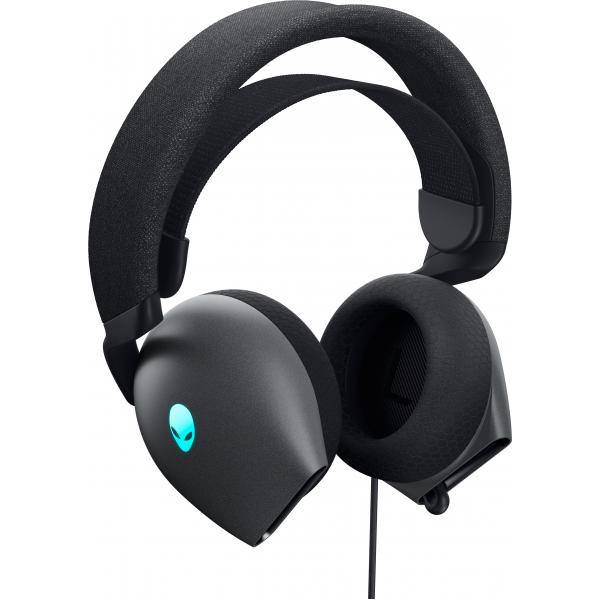 Alienware AW520H Auricolare Cablato A Padiglione Gaming Grigio (WIRED GAMING HEADSET - AW520H - DARK SIDE OF THE MOON)