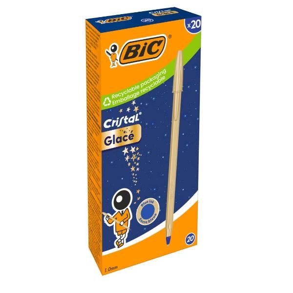 CF20 SFERA BIC CRISTAL GLANCE BLU