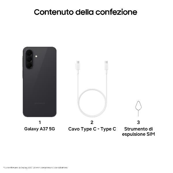 GALAXY A37 8+256GB CHARC EE