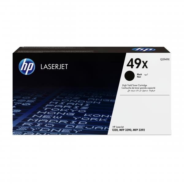 HP Cartuccia Toner originale nero ad alta capacità LaserJet 49X (Q5949X HP TONER CARTRIDGE 49X - BLACK HP 49X)