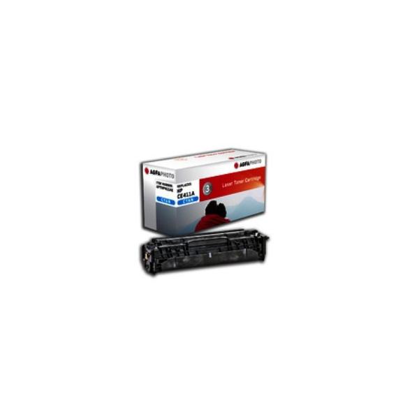 AgfaPhoto APTHP411AE cartuccia toner 1 pz Ciano (Toner Cyan, rpl. CE411A - Pages 3.850 - Warranty: 36M)