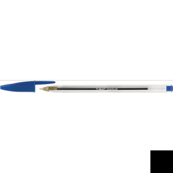 BIC 880656 penna a sfera Blu 50 pz (BIC Cristal Blue Large Ballpoint Pen Pack of 50)