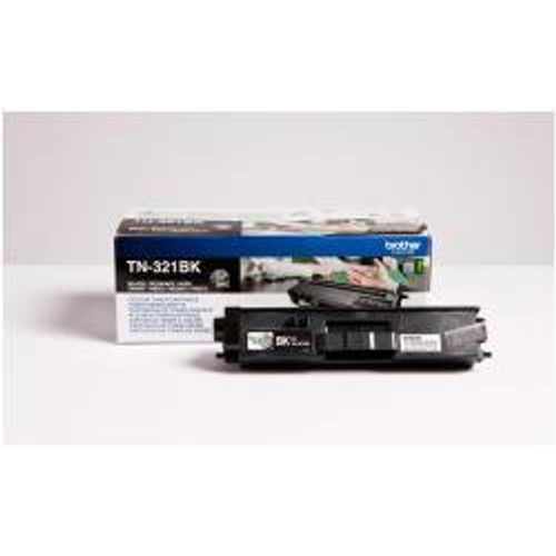 Brother TN-321BK cartuccia toner 1 pz Originale Nero (OEM Brother TN321BK Black 2500 Pages Original Toner)