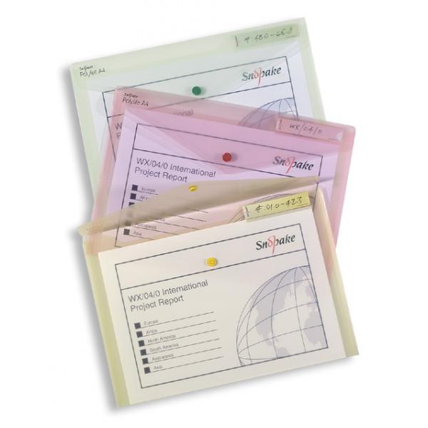 Snopake Polyfile A5 Clear Polipropilene [PP] Trasparente (Snopake Polyfile A5 Clear- 5 Files)