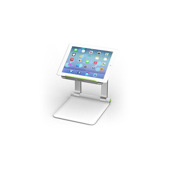 Belkin B2B118 carrello e supporto multimediale Verde, Argento Tablet (TABLET STAGE PORTABLE - )