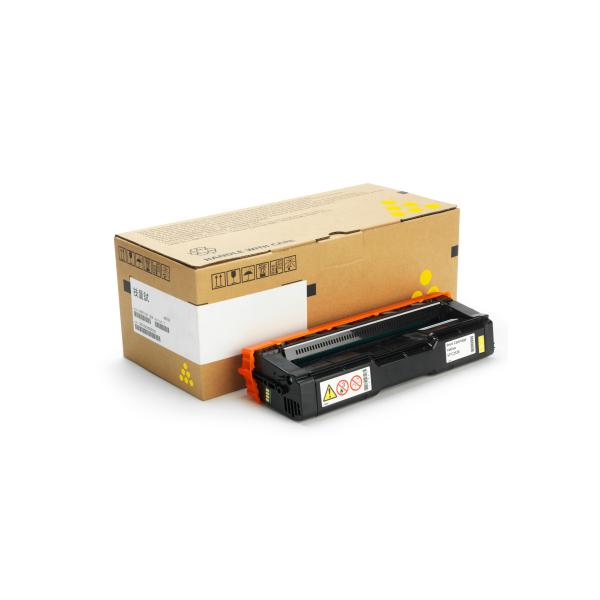 Ricoh 407719 cartuccia toner 1 pz Originale Giallo (Ricoh - H?jtydende - gul - original -)