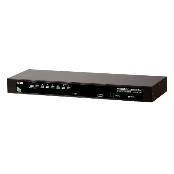 ATEN CS1308 switch per keyboard-video-mouse [kvm] Montaggio rack Nero (ATEN CS1308 - KVM / USB switch - 8 por)