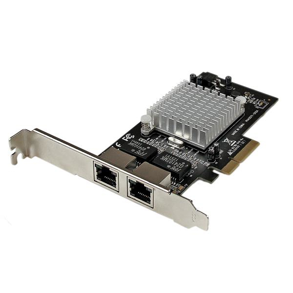StarTech.com Scheda adattatore server di rete Gigabit Ethernet PCI Express [PCIe x4] a due porte - Intel i350 NIC (2 PORT PCIE NETWORK CARD LAN - GIGABIT ETHERNET NIC ADAPTER)