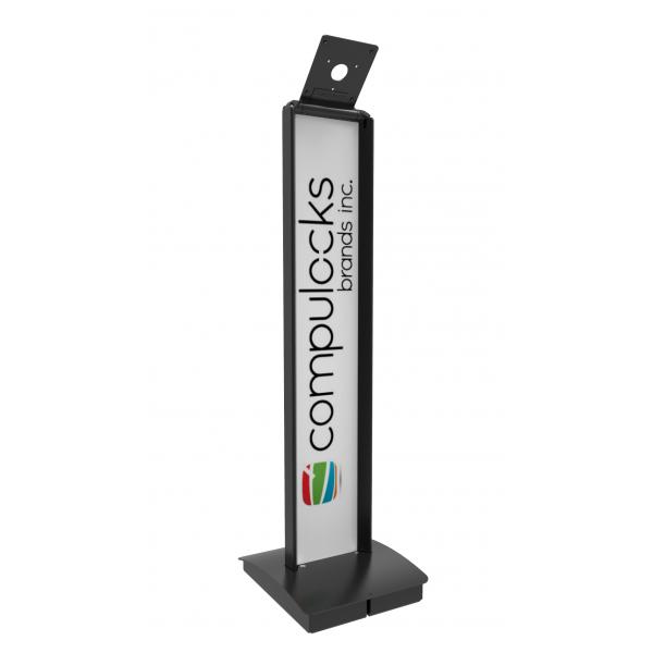 Compulocks 140B supporto per personal communication Supporto passivo Tablet/UMPC Nero (VESA BRANDABLE FLOOR STAND - - BLACK)