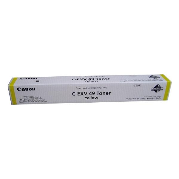 Canon 8527B002 cartuccia toner 1 pz Originale Giallo (OEM Canon 8527B002 C-EXV49Y Yellow 19000 Pages Original Toner)