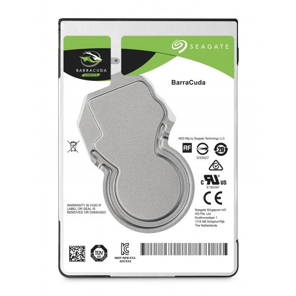 Seagate Barracuda 2.5 disco rigido interno 500 GB 5400 Giri/min 128 MB 2.5 Serial ATA III (SEAGATE HDD 500GB 5.4K SATA 2.5'',GUARDIAN BARRACUDA)