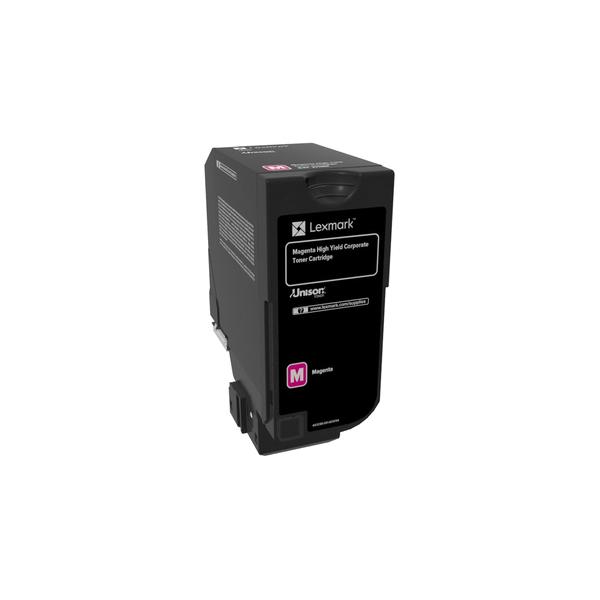 Lexmark 84C2HME cartuccia toner 1 pz Originale Magenta (CORPORATE-TONER CARTR. MAGENTA - 16K PAGES F. CX725)
