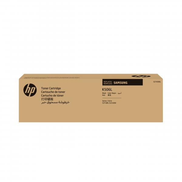 Samsung Cartuccia toner nero a resa elevata CLT-K506L (OEM Samsung CLT-K506L SU171A Black 6000 Pages Original Toner)