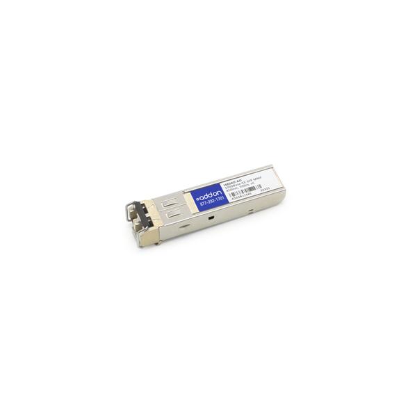 AddOn Networks J4858D-AO modulo del ricetrasmettitore di rete Fibra ottica 1000 Mbit/s SFP 850 nm (HP J4858D COMP XCVR - 1G-SX LC 850NM 550M MMF SFP IN)