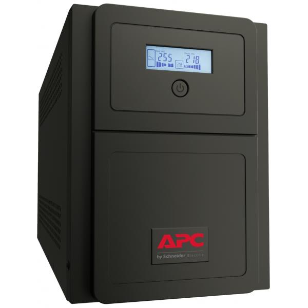 APC Easy UPS SMV gruppo di continuità [UPS] A linea interattiva 1 kVA 700 W 6 presa[e] AC (APC Easy UPS SMV SMV1000CAI - UPS - 220/230/240 V c.a. V - 700 Watt - 1000 VA - 2 batteria x - 7 Ah - 7 Ah -