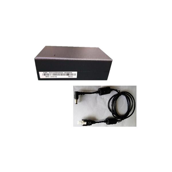 Zebra KIT-PWR-12V50W Caricabatterie per dispositivi mobili Lettore di codice a barre Nero (POWER SUPPLY KIT - PWR-BGA12V50W0WW+CBL-DC-388A1)