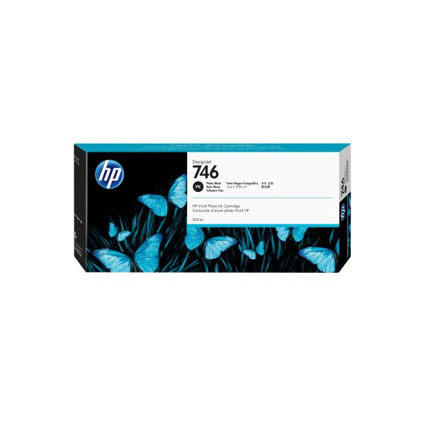 HP Cartuccia di inchiostro nero fotografico DesignJet 746 da 300 ml (HP 746 300-ML PHOTO BLACK - INK CARTRIDGE)
