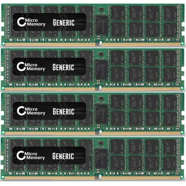 CoreParts MMH9736/64GB memoria 4 x 16 GB DDR4 (64GB Memory Module for HP - 2133Mhz DDR4 Major DIMM - KIT - 4x16GB 2133MHz DDR4 MAJOR DIMM - KIT 4x16GB - Warranty: 120M)