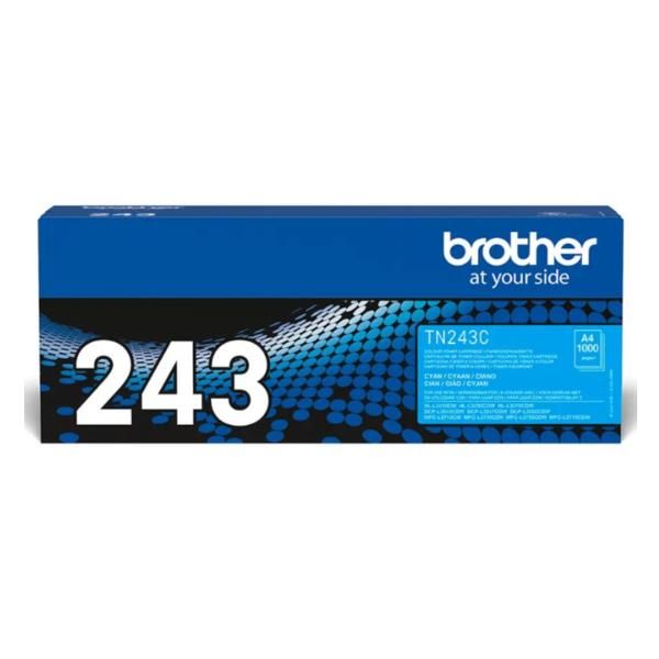 Brother TN-243C cartuccia toner 1 pz Originale Ciano (OEM Brother TN243C Cyan 1000 Pages Original Toner)