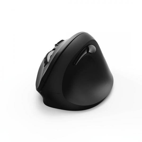 Hama 00182699 mouse Ufficio Mano destra RF Wireless Ottico 1400 DPI (Mouse EMW-500 Ergonomic - WL Vertical black - Warranty: 12M)