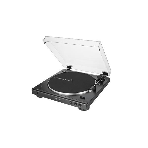 Audio-Technica AT-LP60XBT Giradischi con trasmissione a cinghia Nero Completamente automatico (Audio-Technica AT-LP60XBT - pladespill)