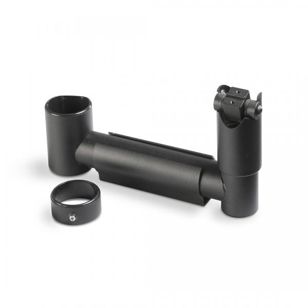 Ergonomic Solutions SpacePole POS SPV2102-02 accessorio di sistema POS Nero Metallo (Swingarm SP2, 200mm with - lockring, Cable Clip - DuraTilt - BLACK- Black, incl. 1x Lock Ring Swingarm solution, E
