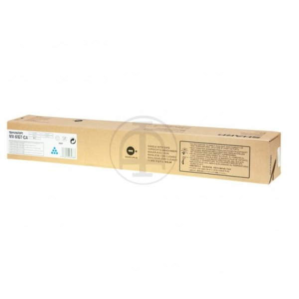 Sharp MX61GTCA cartuccia toner 1 pz Originale Ciano (OEM Sharp MX61GTCA Cyan Toner)