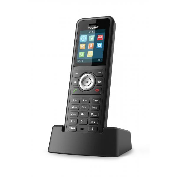 Yealink DECT W59R Ricevitore telefonico DECT Nero (SIP DECT Telefon SIP-W59R - Warranty: 24M)
