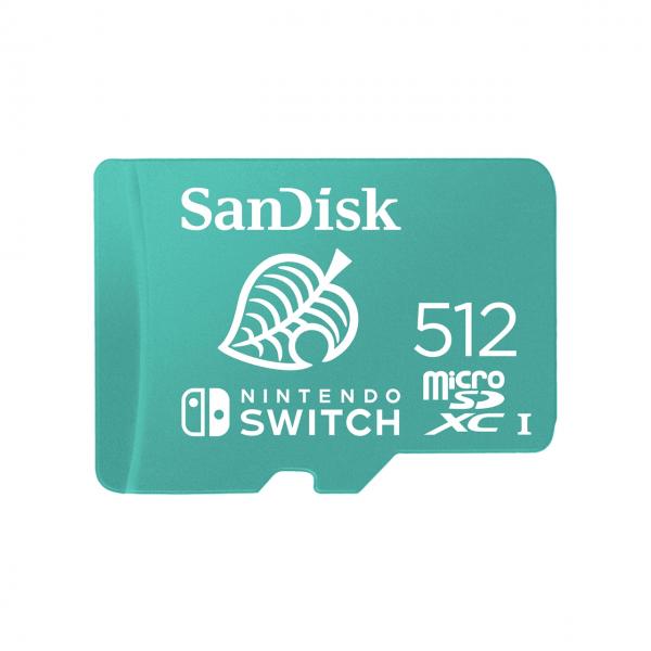 SanDisk SDSQXAO-512G-GNCZN memoria flash 512 GB MicroSDXC UHS-I (SanDisk Nintendo Switch - flashhukomme)