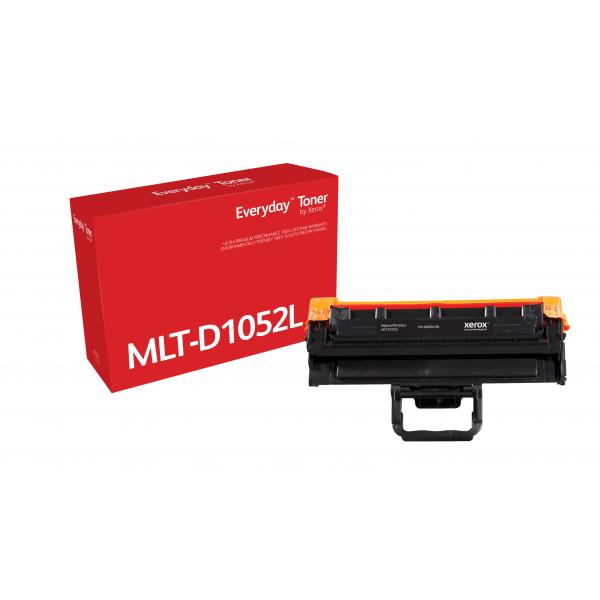 Toner Everyday™ di Xerox Nero compatibile con Samsung MLT-D1052L, Alta capacità (Everyday - H?jtydende - sort - tonerpa)