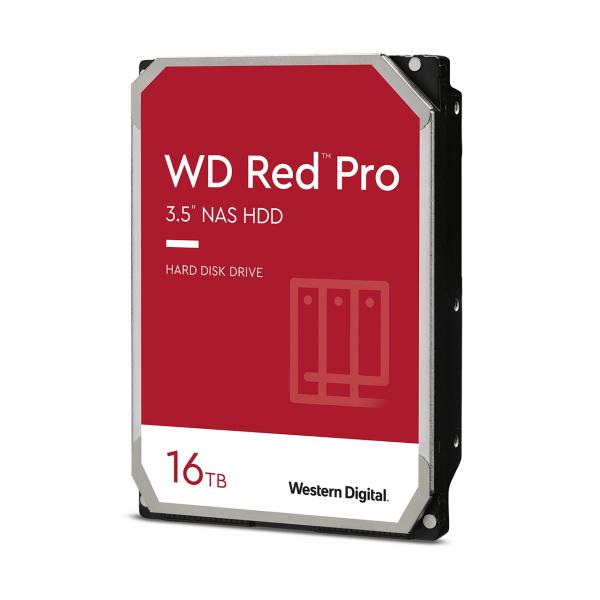 Western Digital Red Pro disco rigido interno 16 TB 7200 Giri/min 512 MB 3.5 SATA (Western Digital WD161KFGX / 16 TB/ Red Pro)