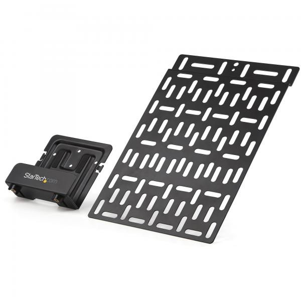 StarTech.com Supporto universale per accessori TV - Supporto da parete regolabile per TV - Media Player/router/Modem/Switches A/V & Extenders/Apple TV - Supporto per scatola di cavi nascosta dietro l