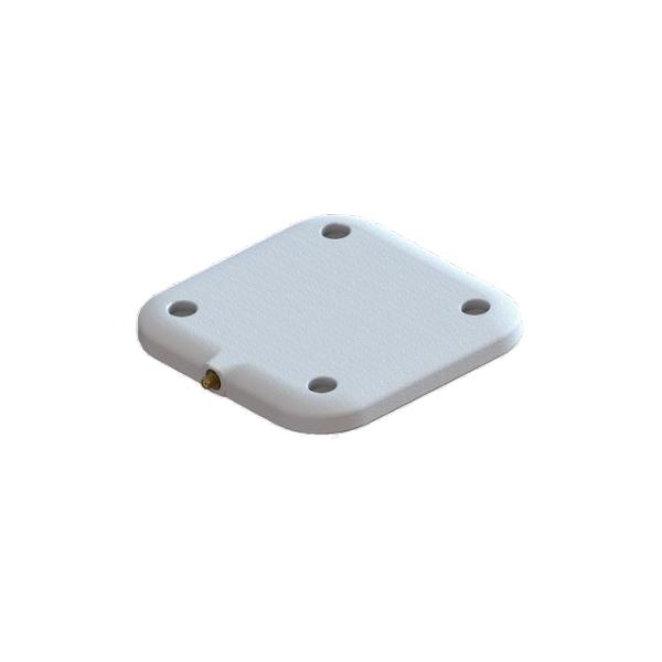 Zebra AN520-FCL60011EU antenne RFID Bianco Adatto per uso interno (SLIM IP68-RATED RFID ANTENNA - IN/OUTDOOR USE SIZE: 5.9INX5.9IN)