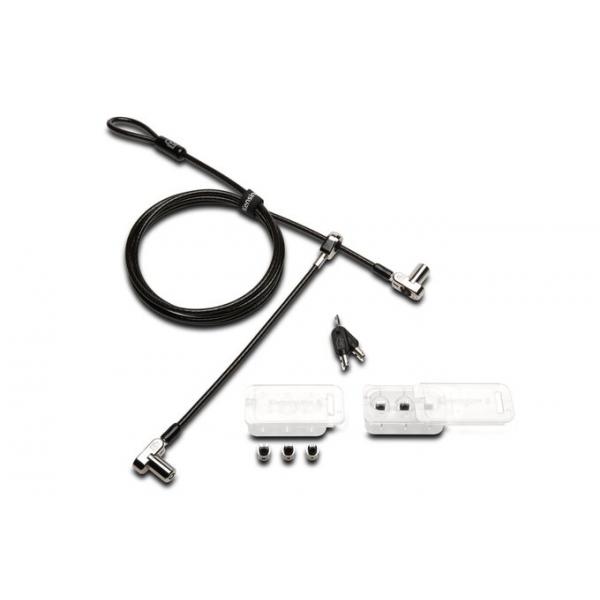 Kensington Lucchetto con cavo a chiave 3 in 1 universale con doppi lucchetti (KENSINGTON UNIVERSAL 3-IN-1 - KEYED LOCK TWIN HEAD)