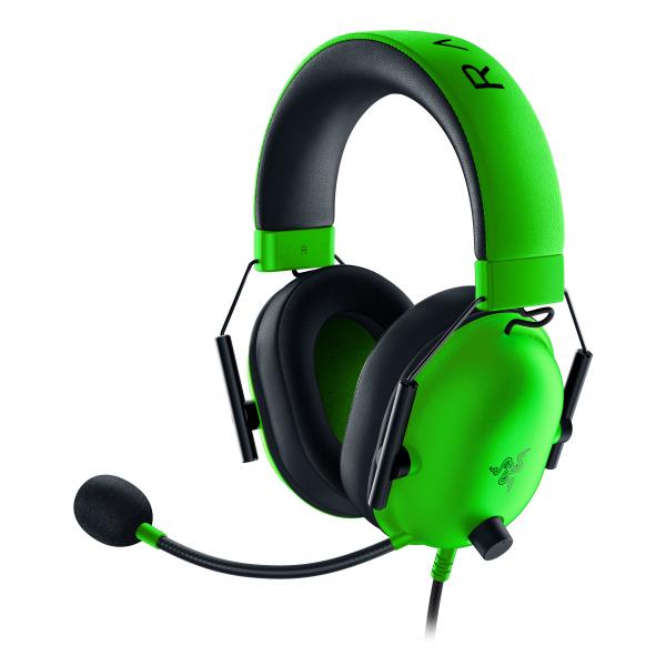 Razer BlackShark V2 X Auricolare Cablato A Padiglione Gaming Verde, Nero (RAZER BLACKSHARK V2 X 7.1 HEADSET GREEN)