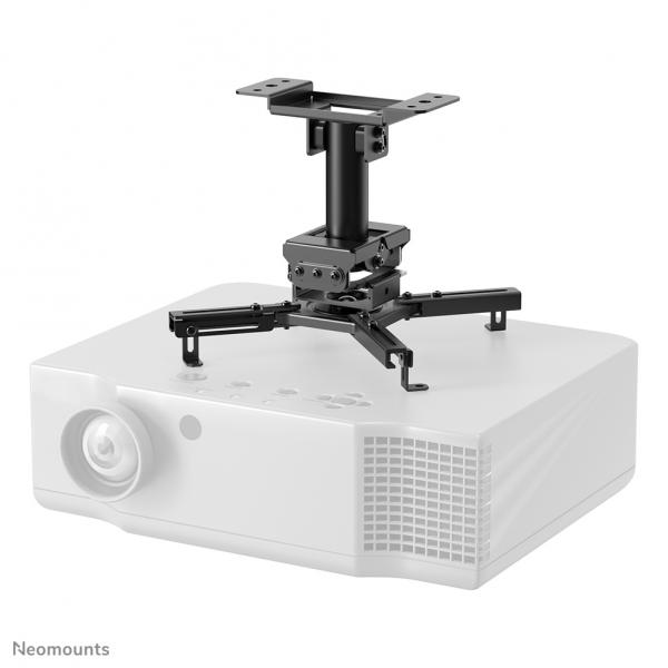 Neomounts CL25-530BL1 Supporto a soffitto beamer - alt. 25,5 cm - montaggio facile - mobilità completa (Neomounts CL25-530BL1 - Mounting kit [ceiling mount] - for projector - black)