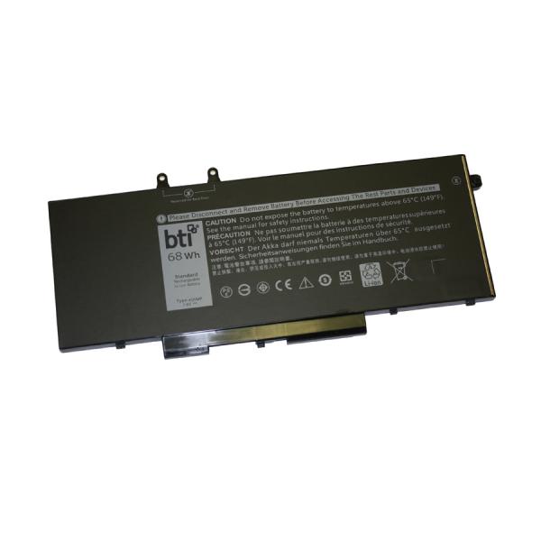 BTI 4GVMP Batteria (Replacement 4 cell battery for Dell Precision 3540 Latitude 5300 5300 2-in-1 5400 5310 5310 2-in-1 5500 7300 7310 7400 7400 2-in-1 7410 9410 2-in-1 9510 replacing OEM part numbers