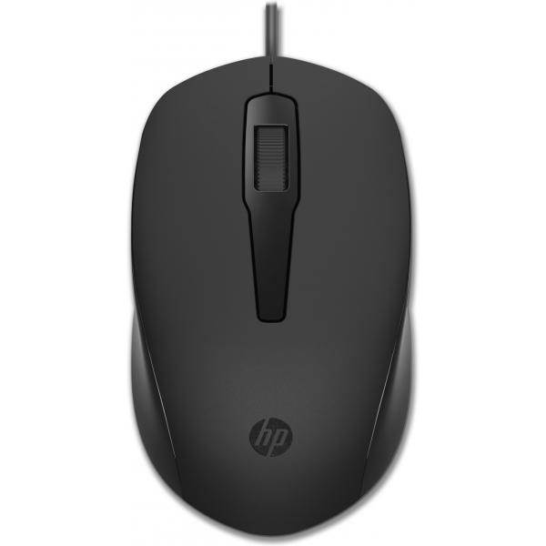 HP Mouse cablato 150 Wired (150 Wired Mouse EURO - Warranty: 3M)