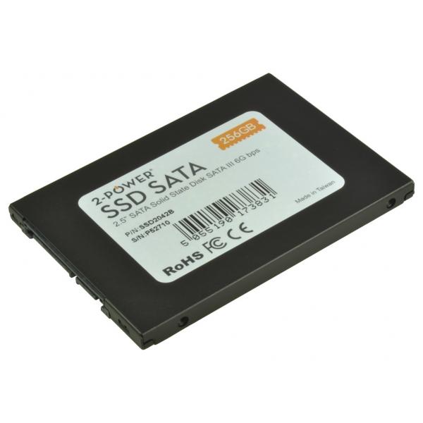 2-Power 2P-P1N68AAB drives allo stato solido (256GB SSD 2.5 SATA 6Gbps 7mm)