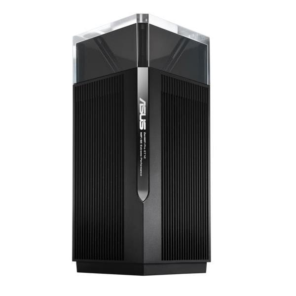 ASUS ZenWiFi Pro ET12 Tri-band [2,4 GHz/5 GHz/6 GHz] Wi-Fi 6E [802.11ax] Nero 3 Interno (ASUS W/L ZENWIFI PRO ET12 BLK 2 PK)