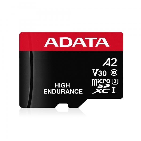 ADATA AUSDX128GUI3V30SHA2-RA1 memoria flash 128 GB MicroSDXC UHS-I Classe 10 (128 GB MicroSDXC UHS-I Class - 10 Micro SDXC W. adapter - AUSDX128GUI3V30SHA2-RA1, 128 GB, MicroSDXC, Class 10, UHS-I, 10