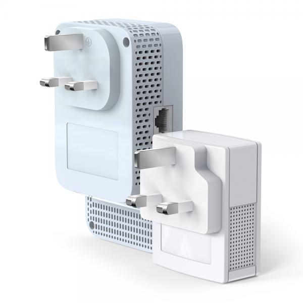TP-Link TL-WPA7517 KIT V2 1000 Mbit/s Collegamento ethernet LAN Wi-Fi Bianco (TP-Link TL-WPA7517 KIT V2 Wi-Fi Kit - Powerline adapter kit 1GbE, HomePlug AV [HPAV], HomePlug AV [HPAV] 2.0, IEEE 1901 -