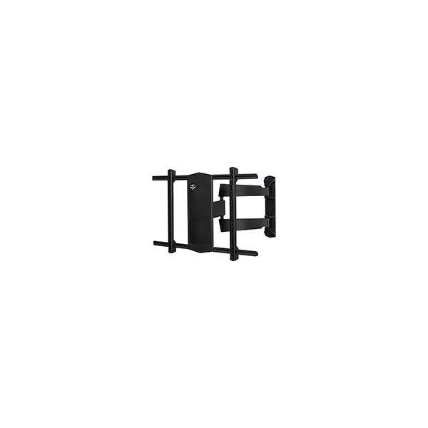 B-Tech BT8226 supporto da tavolo per Tv a schermo piatto 165,1 cm [65] Nero Parete (BT8226 - Double Arm Flat Screen Wall Mount w/ Tilt & Swivel - Blk)