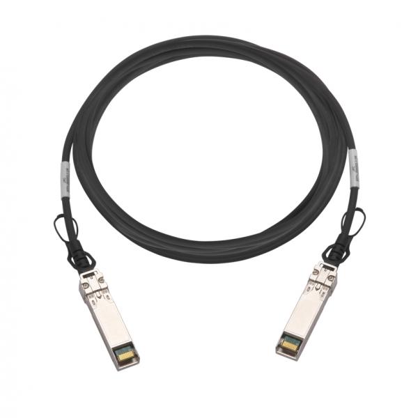 QNAP CAB-DAC15M-Q28B4 cavo InfiniBand e in fibra ottica 1,5 m QSFP28 Nero (QNAP 100GBase-kabel til direkte p?s?tn)