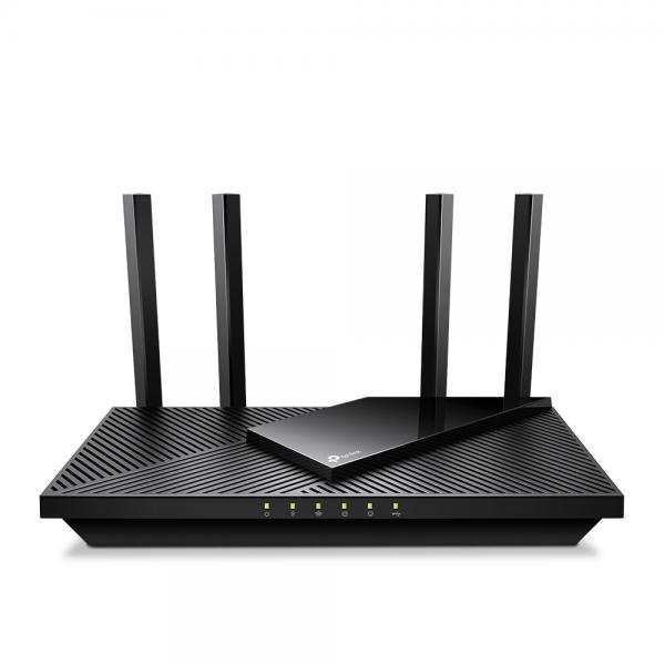 TP-Link Archer AX55 Pro router wireless Gigabit Ethernet Dual-band [2.4 GHz/5 GHz] Nero (Archer Ax3000 Multi-Gigabit - Wi-Fi 6 Router With 2,5G Port - Warranty: 12M)