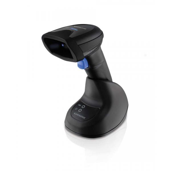 Datalogic QM2500-BK-433K1 lettore di codici a barre Lettore di codici a barre portatile 2D Nero (QuickScan Mobile QM2500, 433 - MHz, USB, 2D MP Imager, - Black, Kit includes: Scanner, Base & USB Cabl
